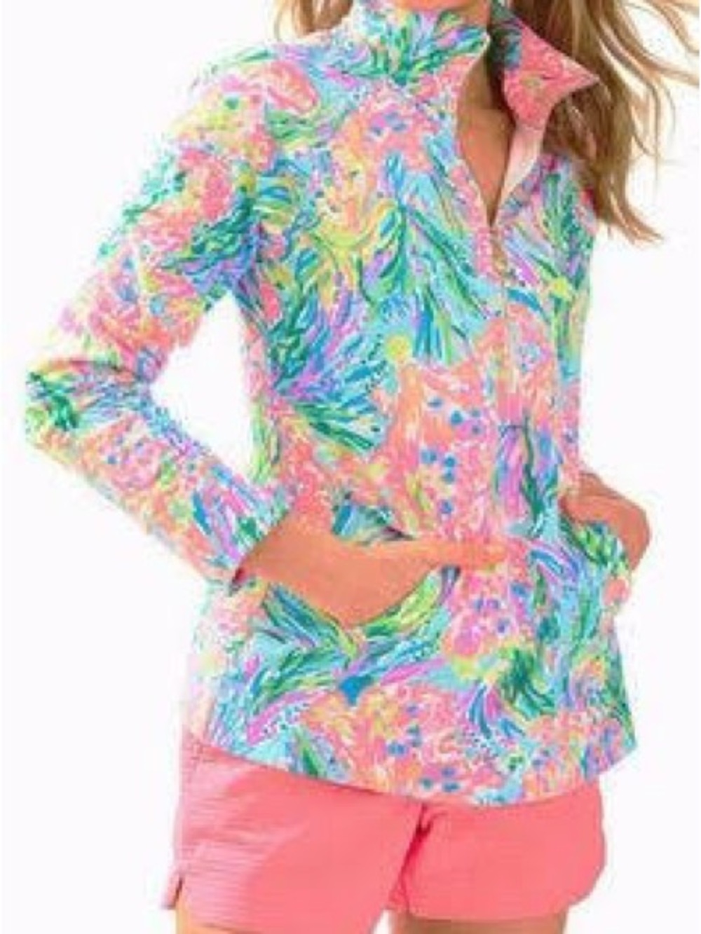 Lilly Pulitzer Skipper Popover – “Lilly’s Favorite Things” Floral Print | XXS